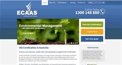 Desktop Screenshot of ecaas.com.au