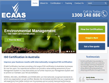 Tablet Screenshot of ecaas.com.au